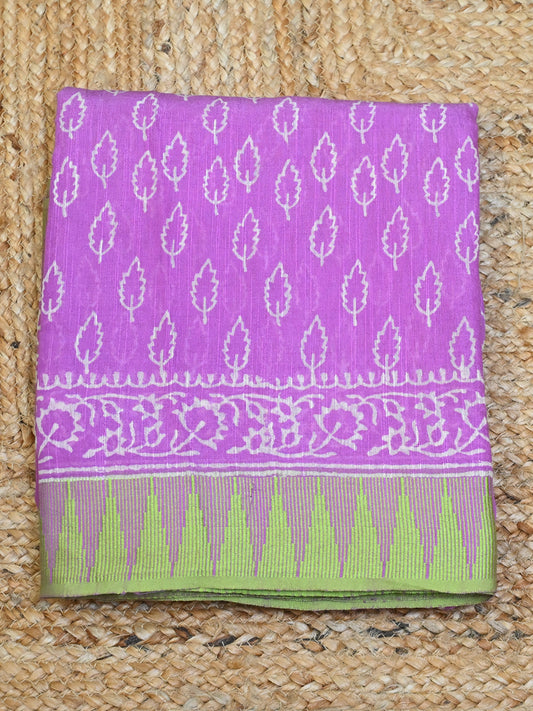 Purple & Green Boota