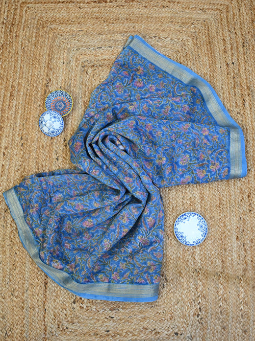 Blooming blue