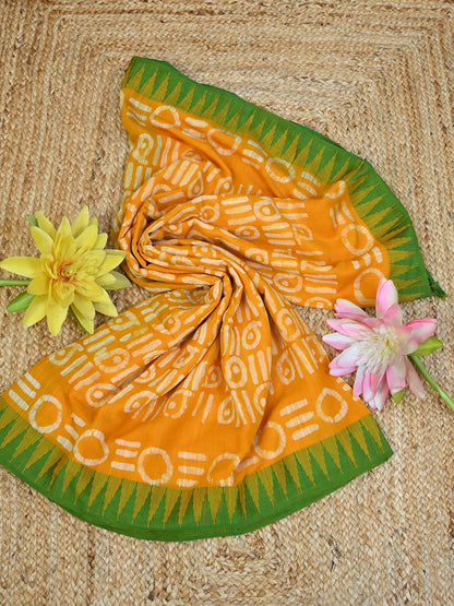 Orange and Green Pattern