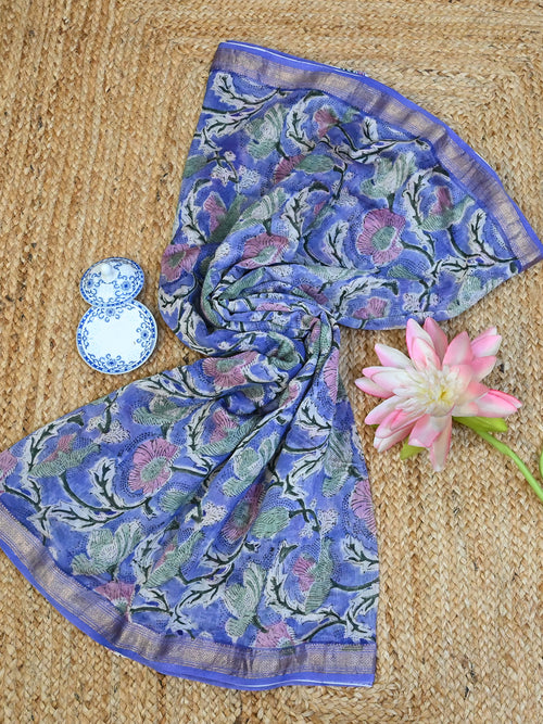 Blue Floral Dew