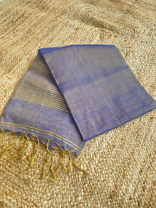 Blue Linen Tissue