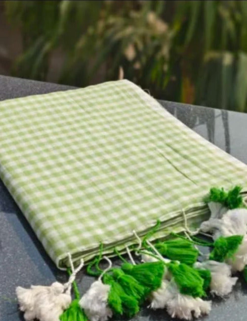 Light Green Checks
